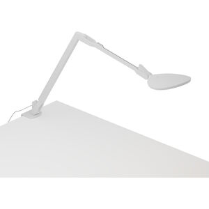 Splitty Reach 14.5 inch 7.00 watt Matte White Desk Lamp Portable Light, 2-Piece Desk Clamp